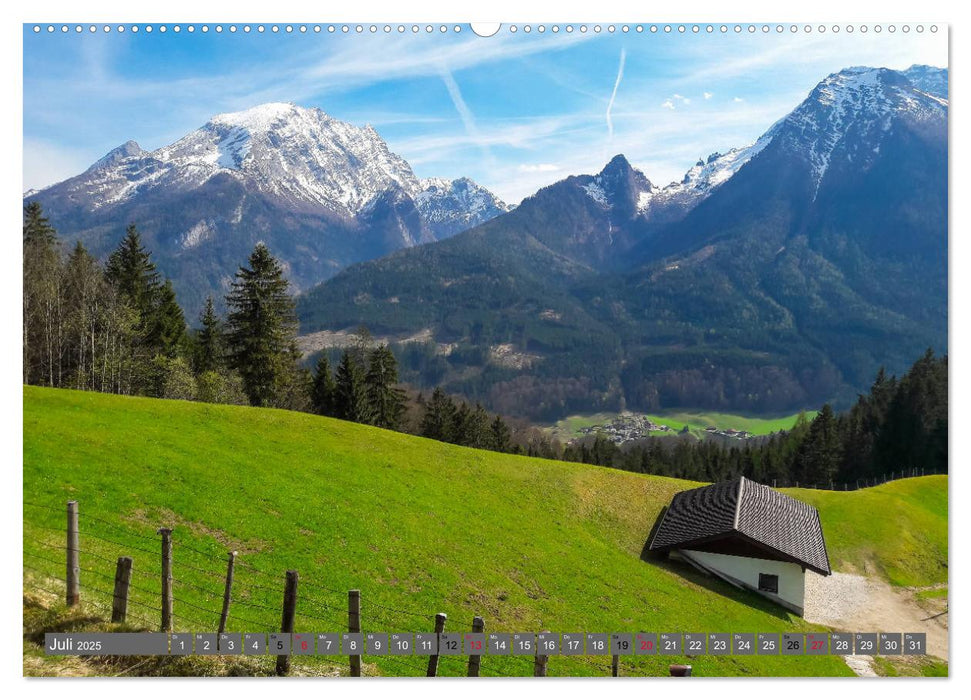 Wandern am Königssee (CALVENDO Premium Wandkalender 2025)