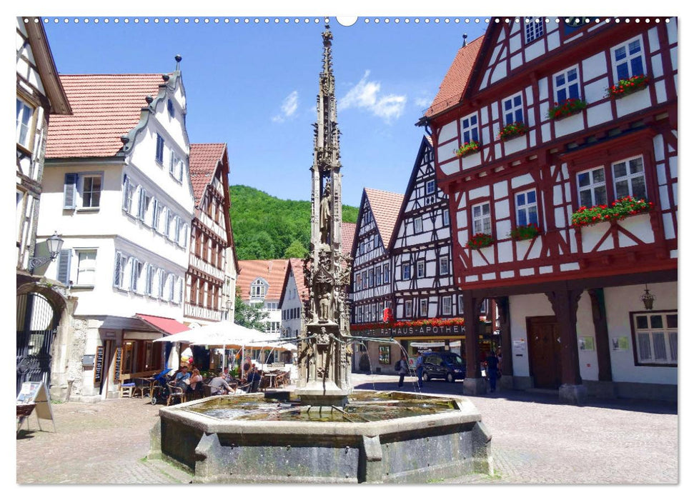 Unterwegs in Bad Urach (CALVENDO Wandkalender 2025)