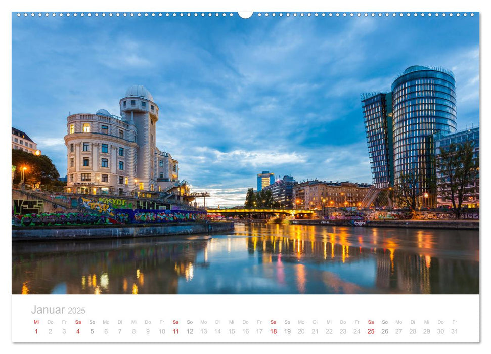 W I E N E R Impressionen (CALVENDO Premium Wandkalender 2025)