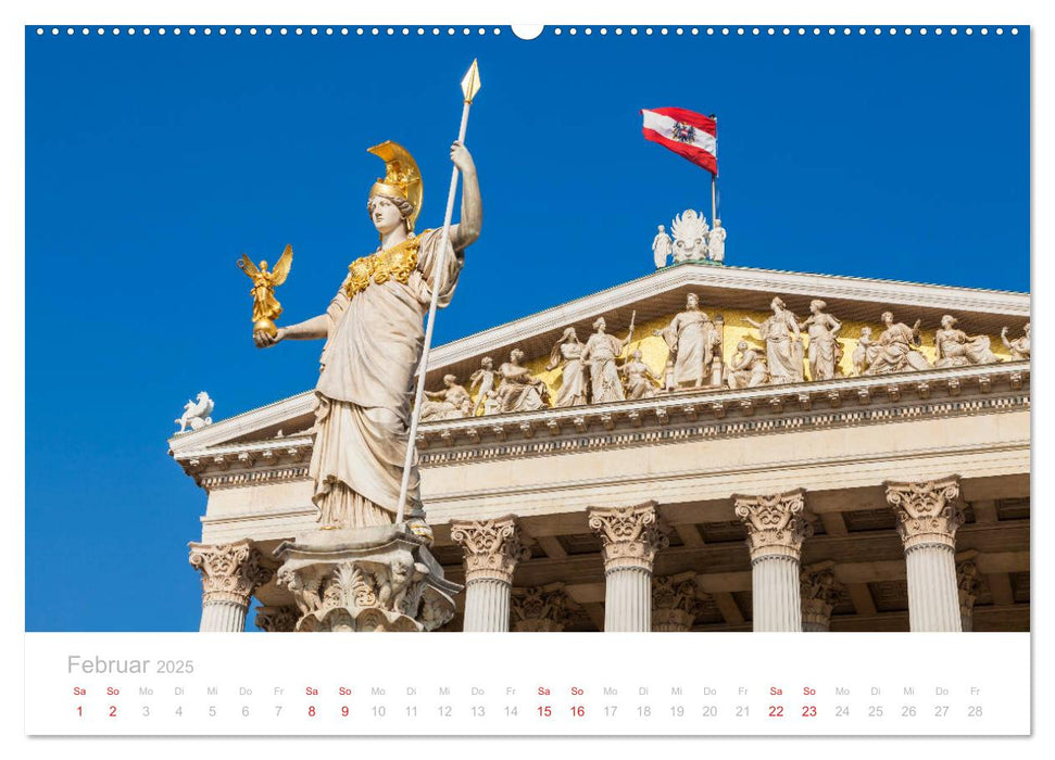 W I E N E R Impressionen (CALVENDO Premium Wandkalender 2025)