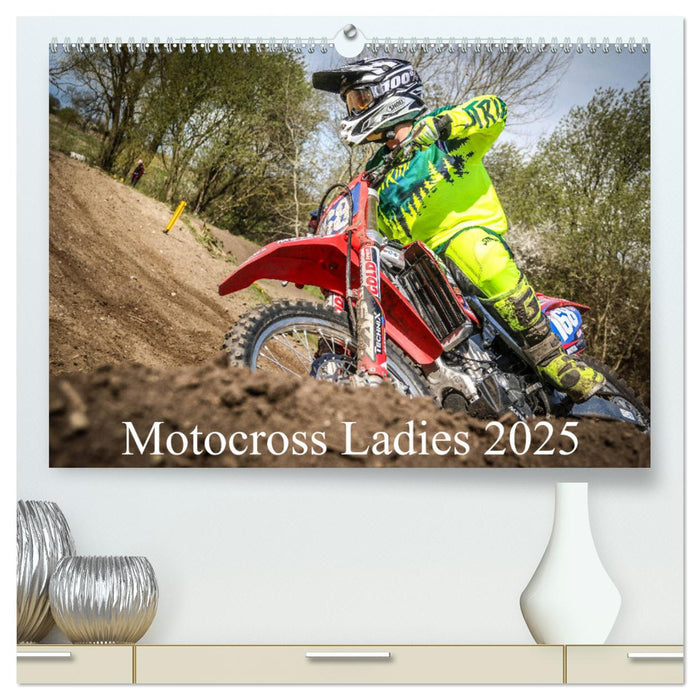 Motocross Ladies 2025 (CALVENDO Premium Wandkalender 2025)