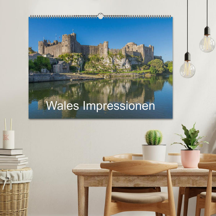 Wales Impressionen (CALVENDO Wandkalender 2025)