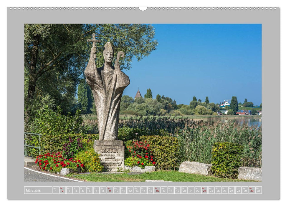 Insel Reichenau - Größte Insel im Bodensee (CALVENDO Wandkalender 2025)