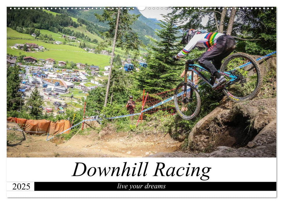 Downhill Racing (CALVENDO Wandkalender 2025)