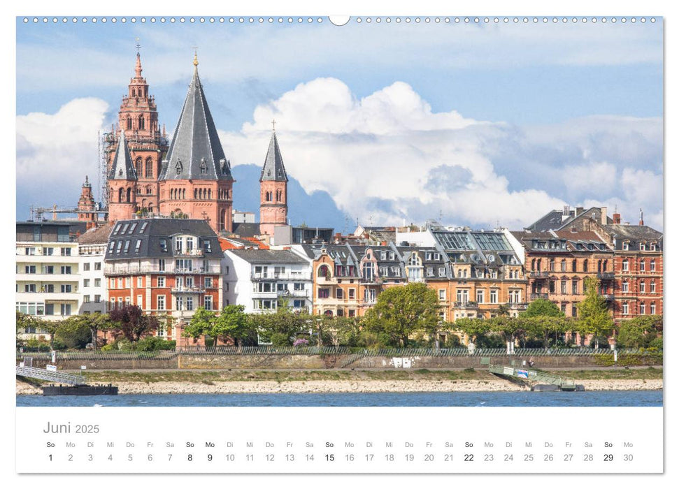 Mein Mainz (CALVENDO Premium Wandkalender 2025)