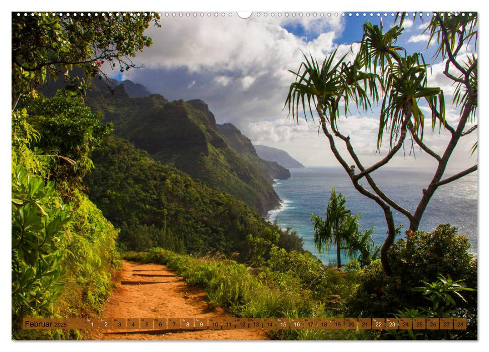 Kauai - Einmal Paradies und zurück (CALVENDO Wandkalender 2025)