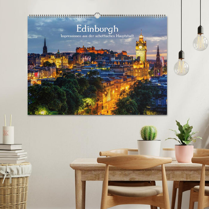 Edinburgh - Impressionen aus der schottischen Hauptstadt (CALVENDO Wandkalender 2025)