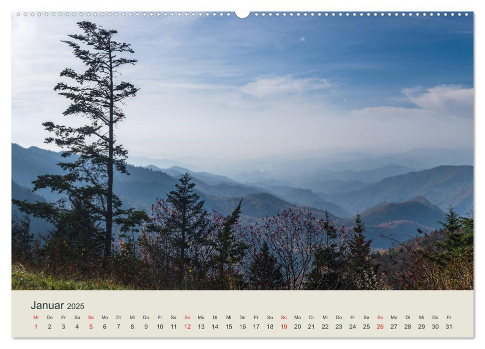 Appalachen - Süd (CALVENDO Premium Wandkalender 2025)