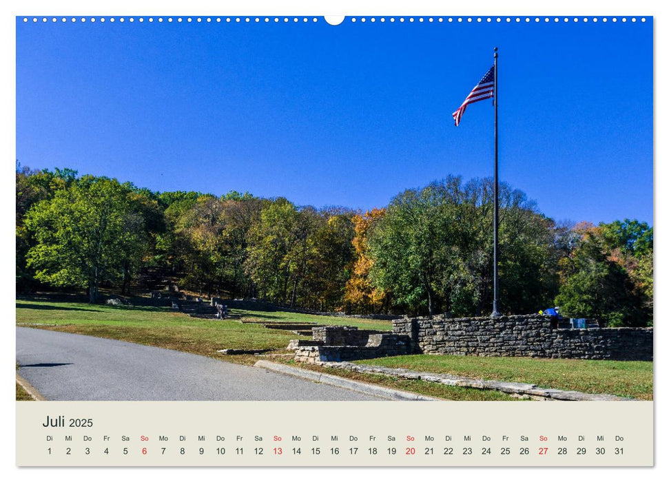 Appalachen - Süd (CALVENDO Premium Wandkalender 2025)