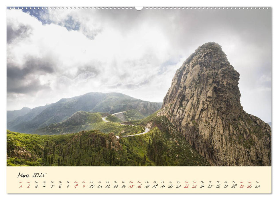 Auf Schusters Rappen ... La Gomera (CALVENDO Premium Wandkalender 2025)