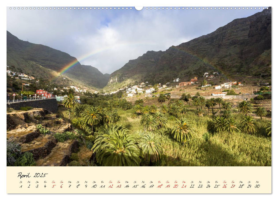 Auf Schusters Rappen ... La Gomera (CALVENDO Premium Wandkalender 2025)