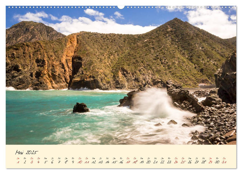 Auf Schusters Rappen ... La Gomera (CALVENDO Premium Wandkalender 2025)