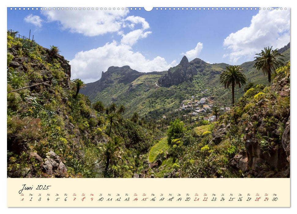 Auf Schusters Rappen ... La Gomera (CALVENDO Premium Wandkalender 2025)