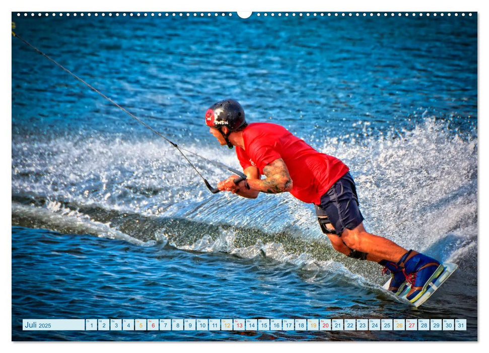 Wakeboarden (CALVENDO Premium Wandkalender 2025)