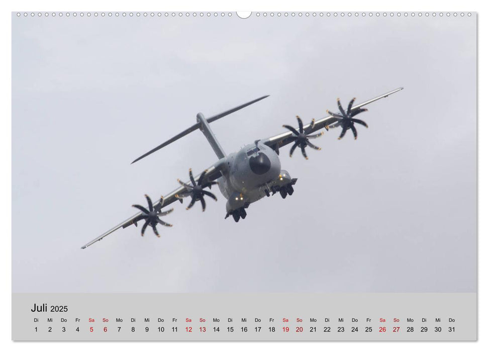 Transportflugzeug Airbus A400M Atlas (CALVENDO Premium Wandkalender 2025)