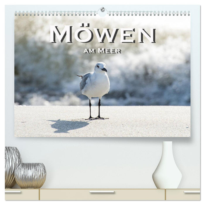 Möwen am Meer (CALVENDO Premium Wandkalender 2025)