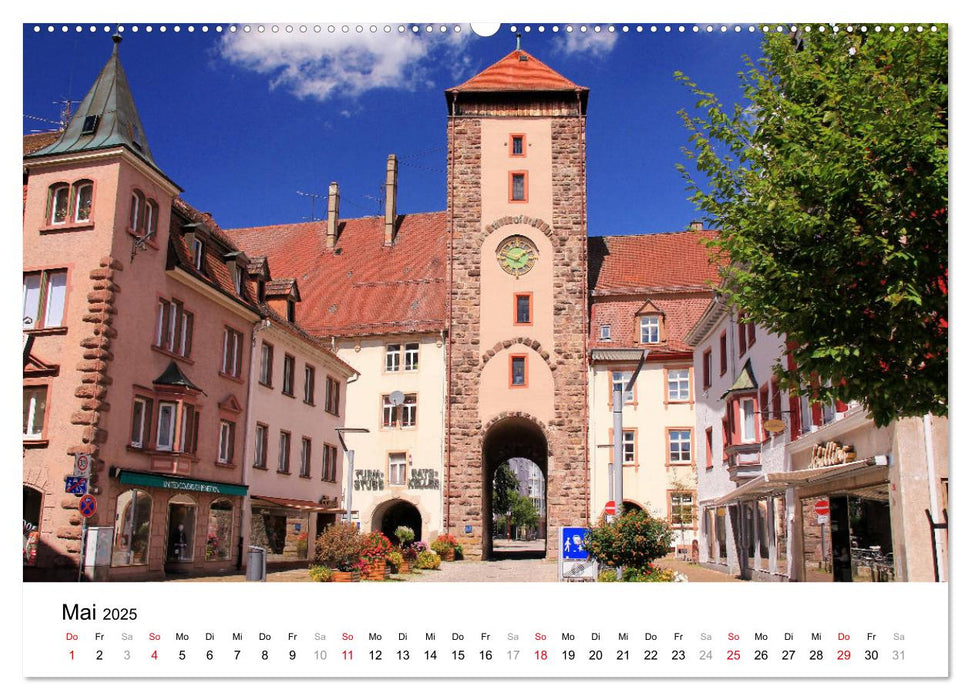 Wunderschönes Villingen (CALVENDO Premium Wandkalender 2025)