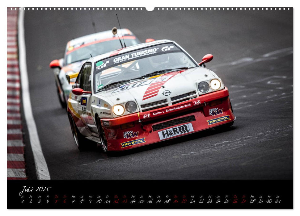 Emotions on Track - Langstreckenmeisterschaft am Nürburgring - Mixed (CALVENDO Premium Wandkalender 2025)