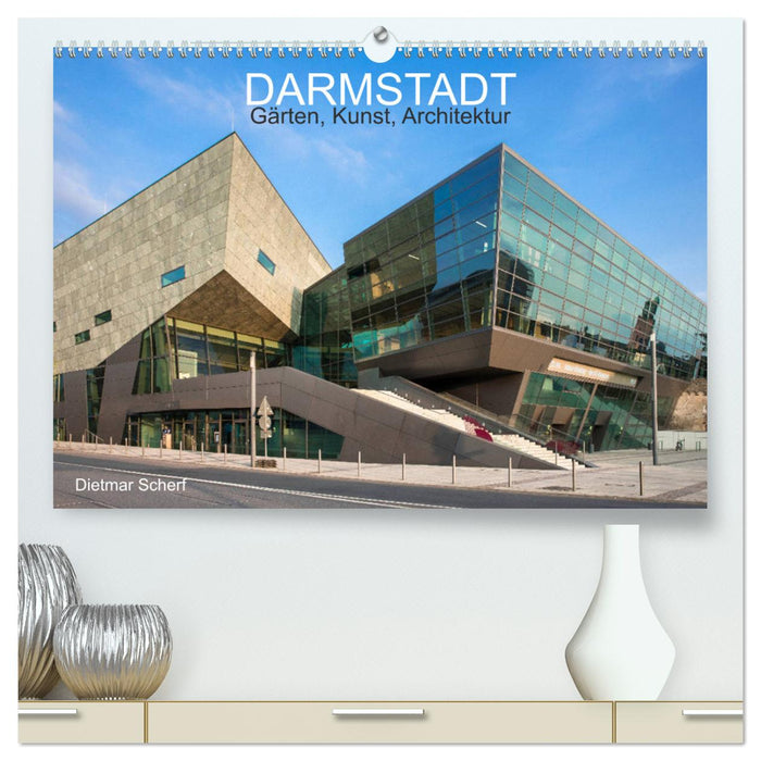 Darmstadt – Gärten, Kunst, Architektur (CALVENDO Premium Wandkalender 2025)