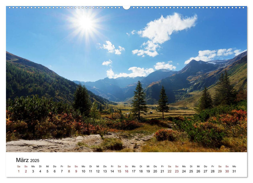 Die Gasteiner Berge Im Spätsommer (CALVENDO Premium Wandkalender 2025)