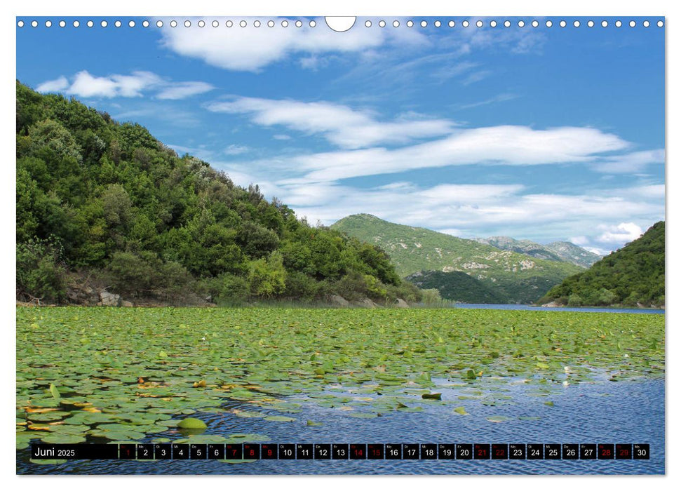 Unterwegs in Montenegro (CALVENDO Wandkalender 2025)