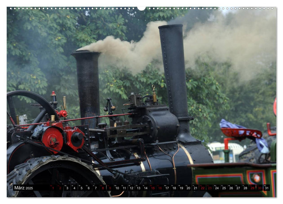 Irish Steam - 50. Dampftreffen in Stradbally (CALVENDO Premium Wandkalender 2025)