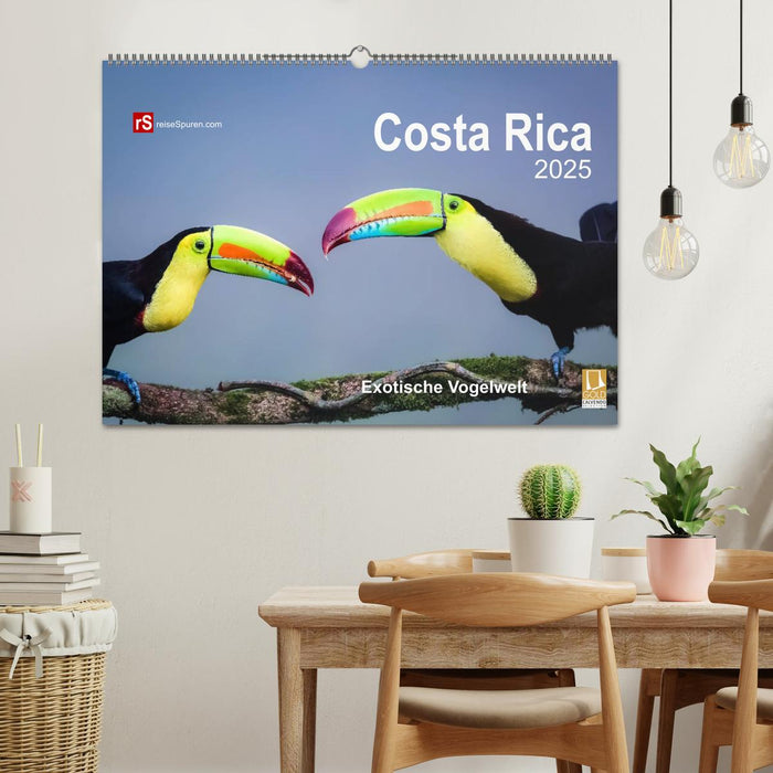 Costa Rica 2025 Exotische Vogelwelt (CALVENDO Wandkalender 2025)