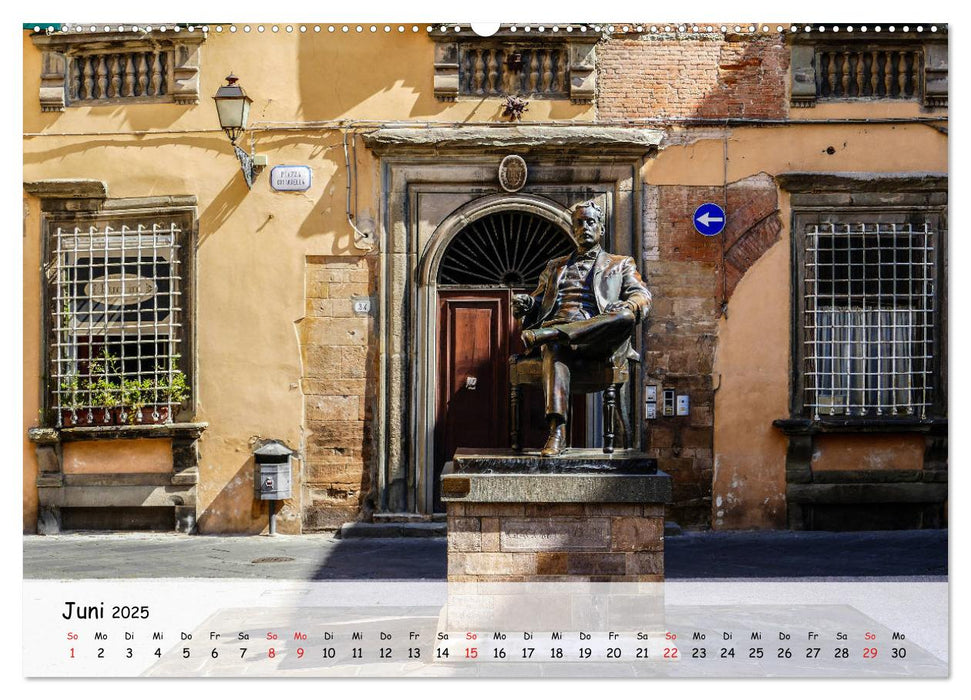 Bezauberndes Lucca (CALVENDO Premium Wandkalender 2025)