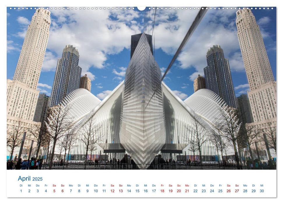 Die New Yorker City (CALVENDO Premium Wandkalender 2025)