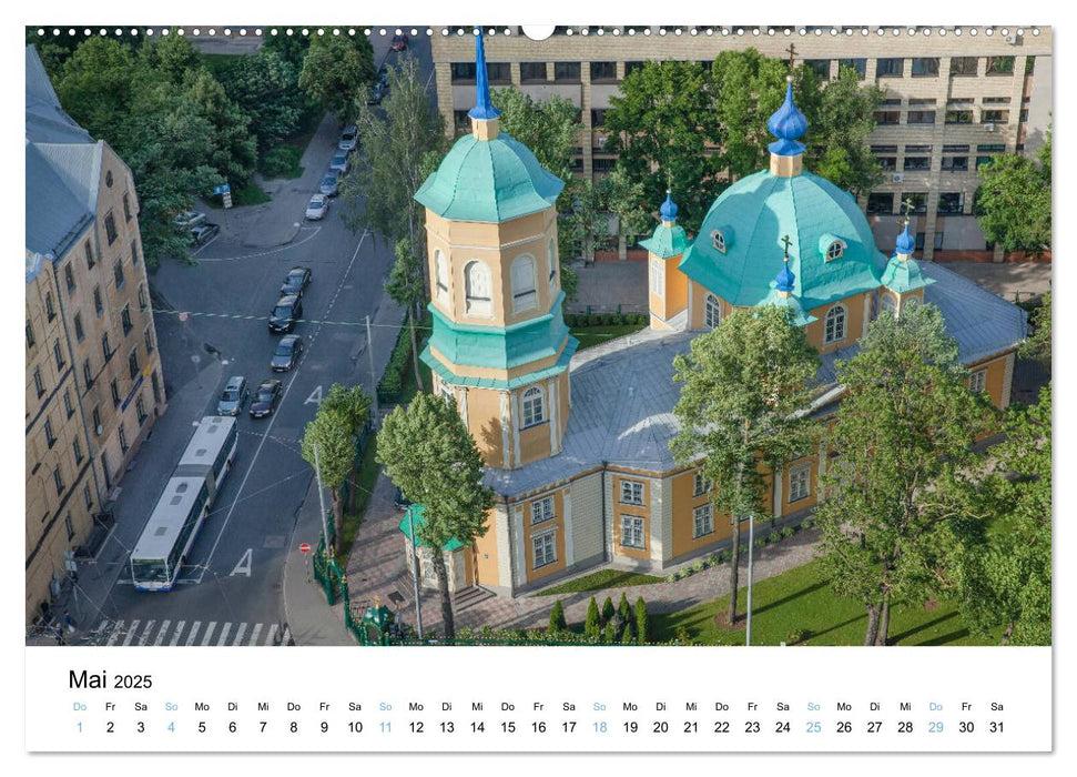 Riga - Metropole des Baltikums (CALVENDO Wandkalender 2025)