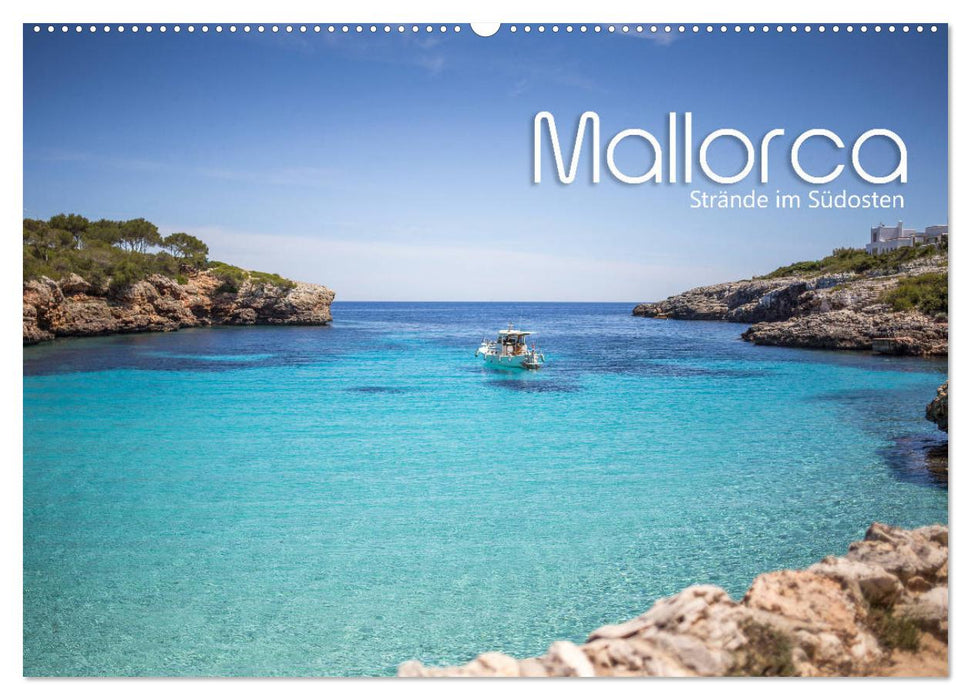 Mallorca - Strände im Südosten (CALVENDO Wandkalender 2025)