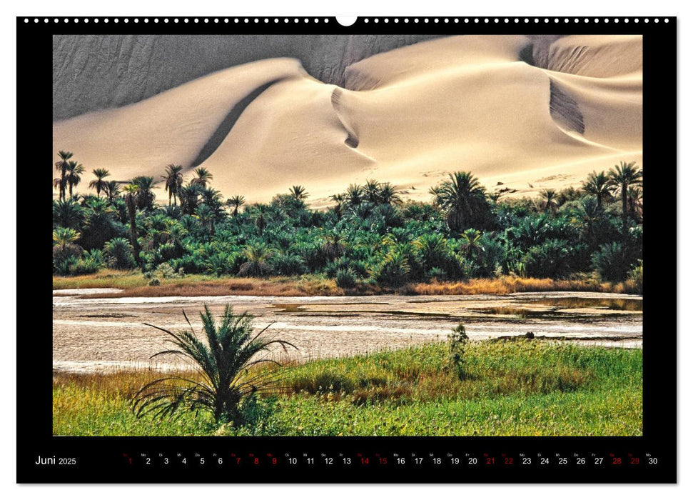 Durch die SAHARA - Libyens Wüsten (CALVENDO Premium Wandkalender 2025)