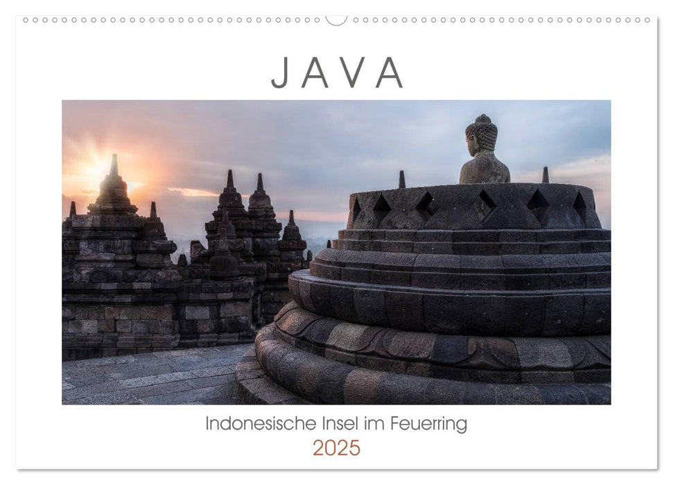 Java, Indonesische Insel im Feuerring (CALVENDO Wandkalender 2025)