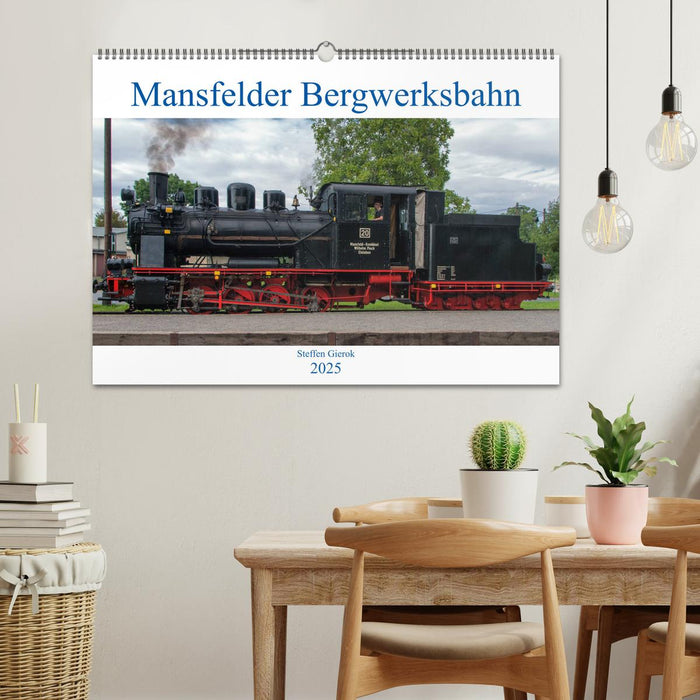 Mansfelder Bergwerksbahn (CALVENDO Wandkalender 2025)