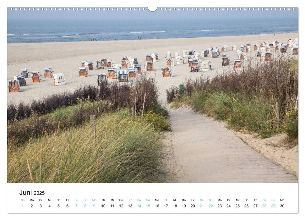 Lieblingsinsel Spiekeroog (CALVENDO Premium Wandkalender 2025)