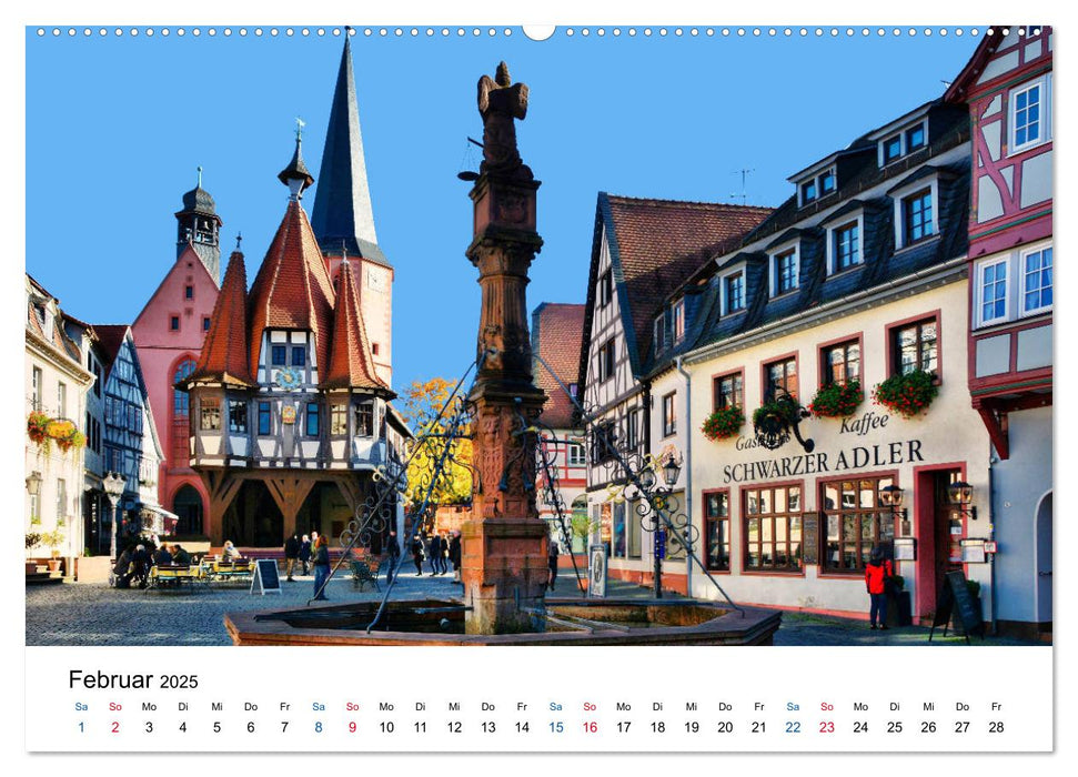 Odenwald - Impressionen (CALVENDO Premium Wandkalender 2025)