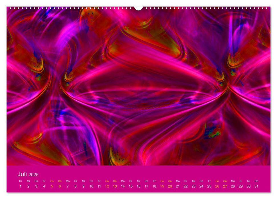 Faszination Form und Farbe (CALVENDO Premium Wandkalender 2025)