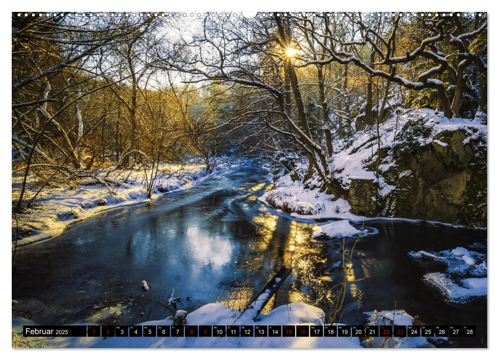 Flüsse und Seen im Harz (CALVENDO Premium Wandkalender 2025)