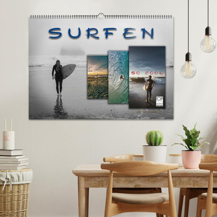 Surfen - so cool (CALVENDO Wandkalender 2025)