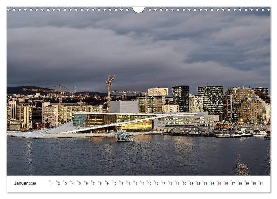 Opera Oslo (CALVENDO Wandkalender 2025)