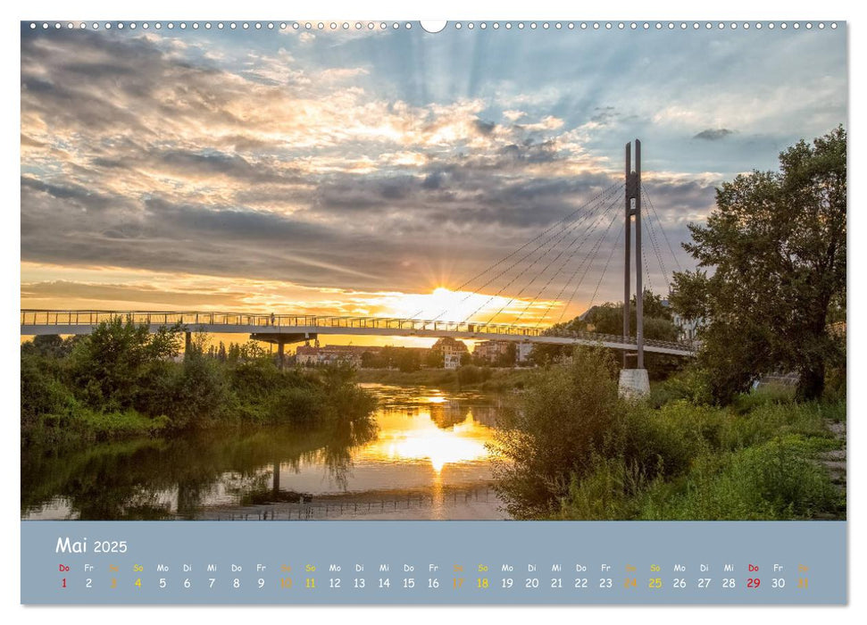 Elbflorenz - Dresden und Umgebung (CALVENDO Wandkalender 2025)