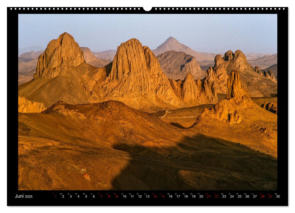 Durch die Sahara - Auf klassischen Routen durch die Wüsten Algeriens (CALVENDO Premium Wandkalender 2025)