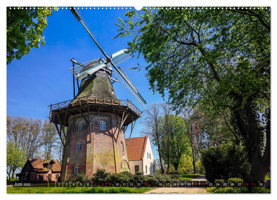 EMDEN, Seehafenstadt in Ostfriesland (CALVENDO Premium Wandkalender 2025)