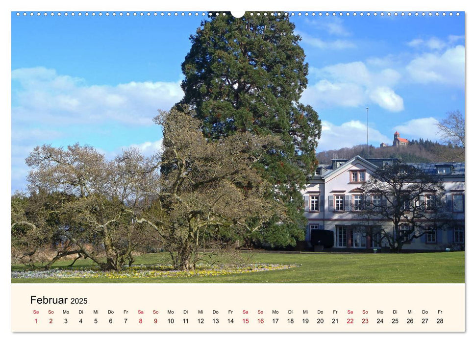 Der Hermannshof Sichtungsgarten in Weinheim an der Bergstraße (CALVENDO Premium Wandkalender 2025)