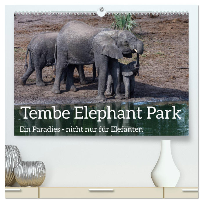 Tembe Elephant Park. Ein Paradies - nicht nur für Elefanten (CALVENDO Premium Wandkalender 2025)