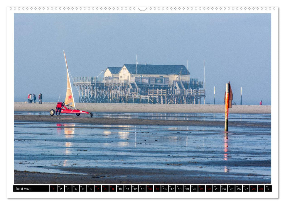 St. Peter-Ording - Natur pur (CALVENDO Premium Wandkalender 2025)