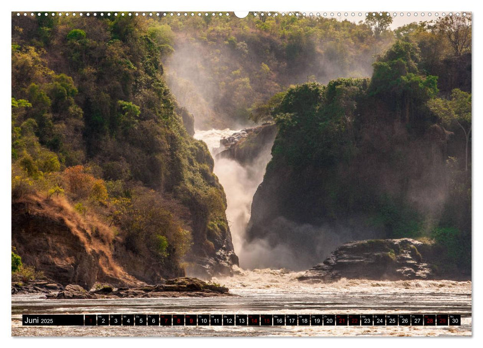 Uganda - im Herzen von Afrika (CALVENDO Wandkalender 2025)