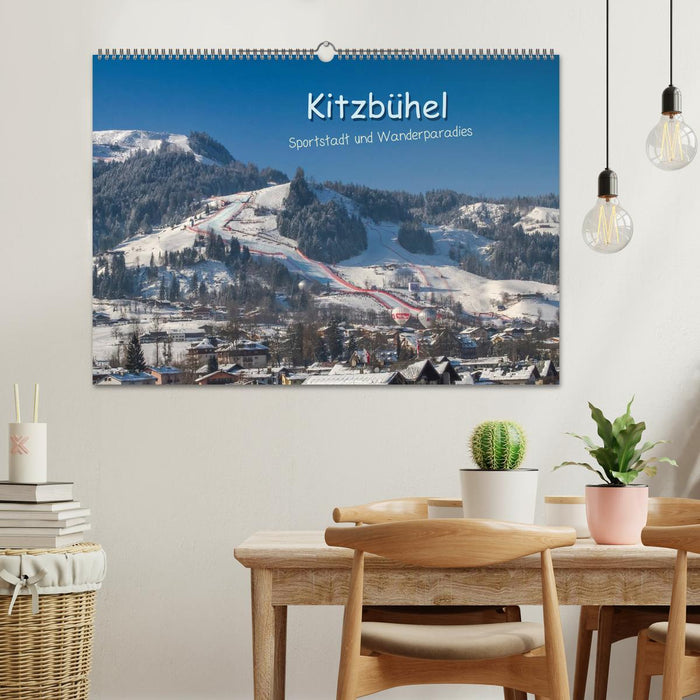 Kitzbühel, Sportstadt und Wanderparadies (CALVENDO Wandkalender 2025)