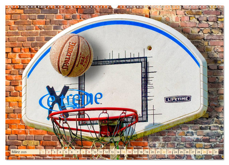 Basketball - so cool (CALVENDO Premium Wandkalender 2025)