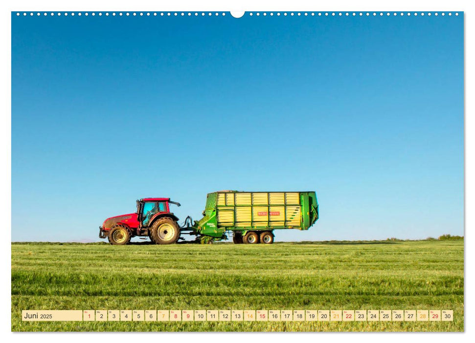 Landwirtschaft - Hightech und Handarbeit (CALVENDO Premium Wandkalender 2025)